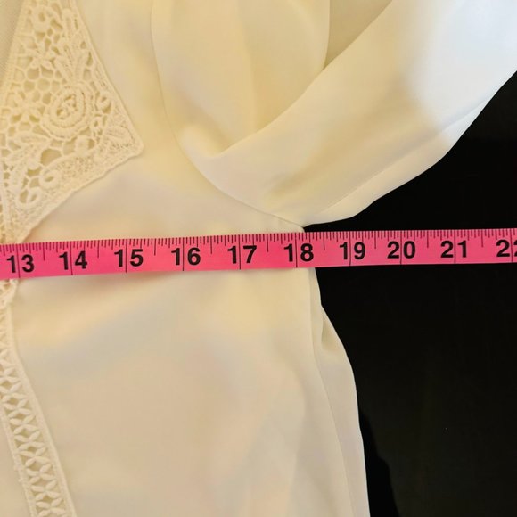 Wrangler Women's Long Sleeve Western Dress Cowboy Ivory - Size M - Picture 7 of 8